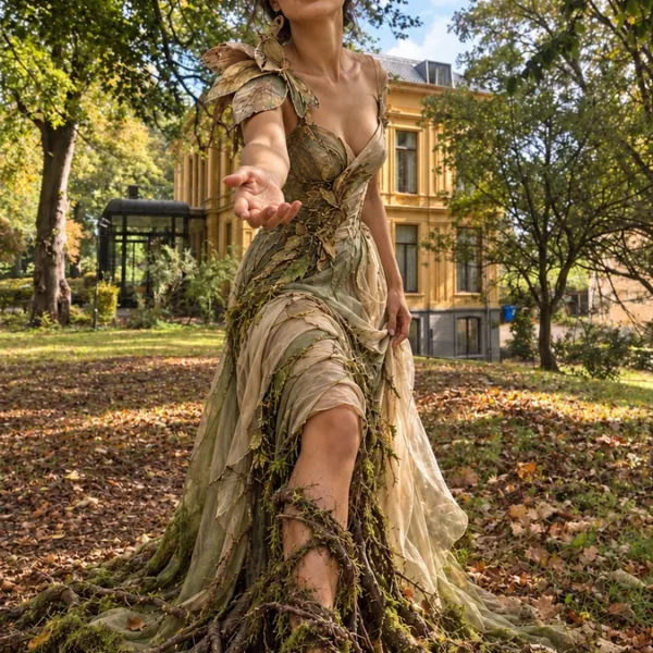 Volledig kunstwerk: Boscouture bij de gele villa