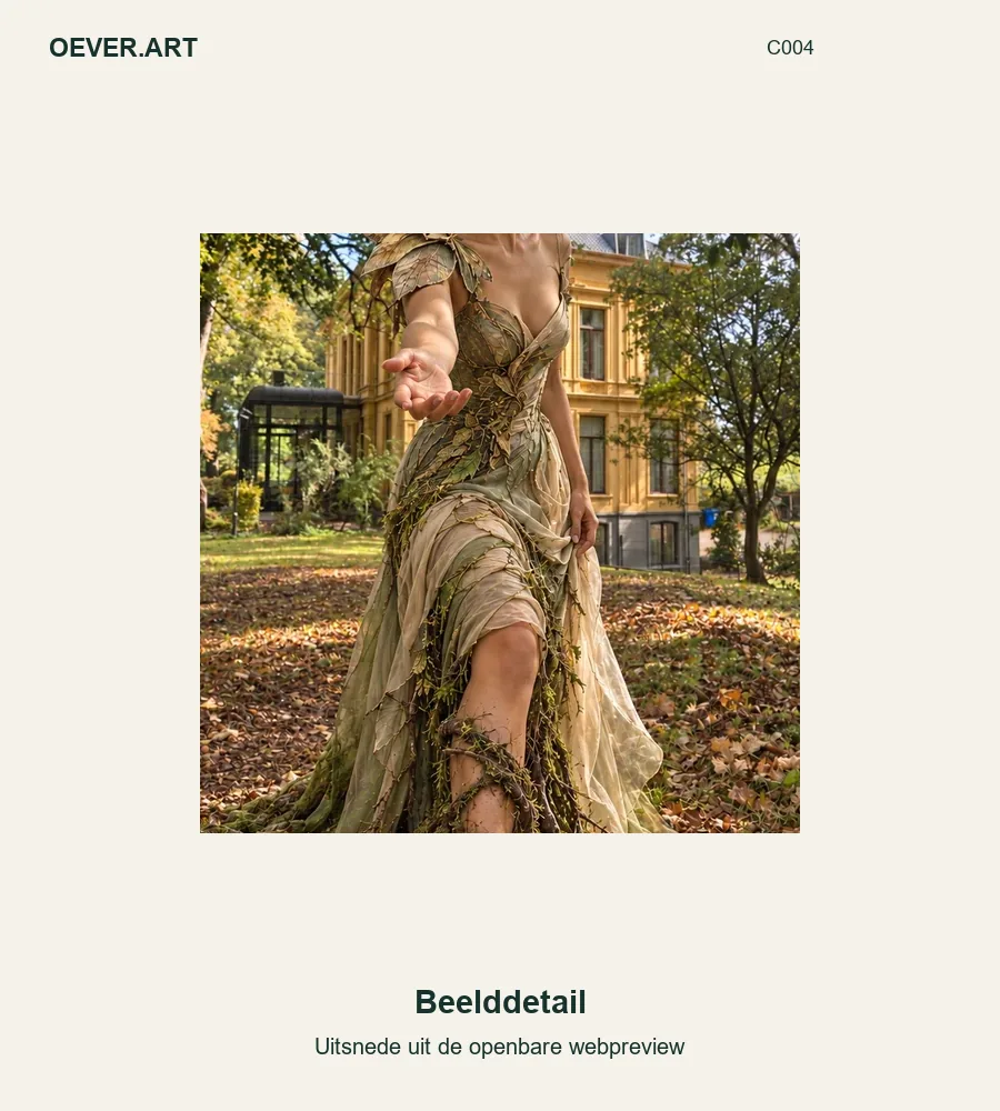 Boscouture bij de gele villa — beelddetail uit openbare webpreview
