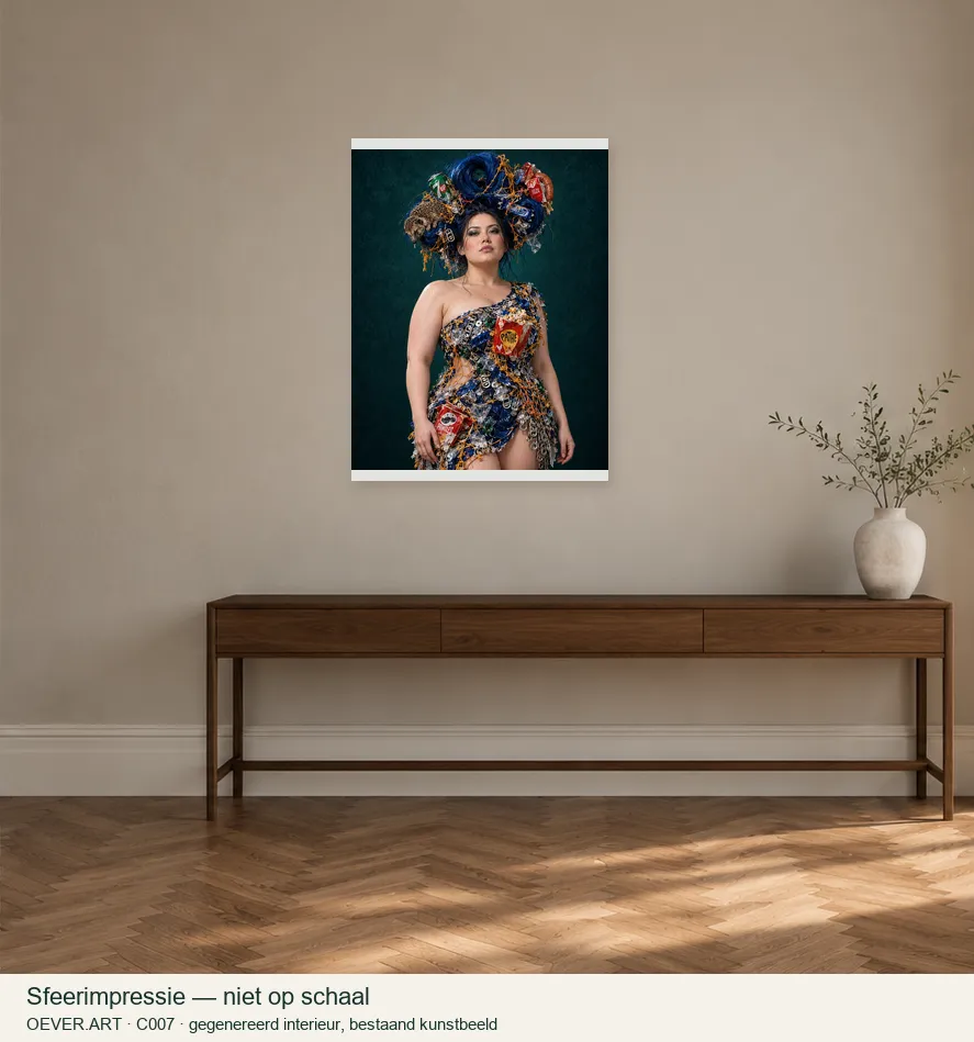 Cobalt Crown, Can-Tab Couture, Weary Hedgehog — sfeerimpressie in gegenereerd interieur; niet op schaal
