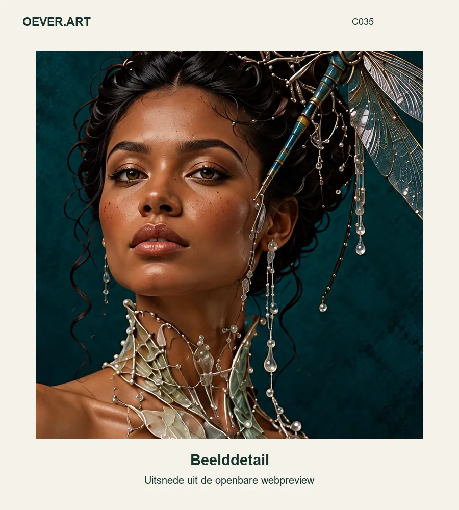 Dragonfly Muse in Celadon — beelddetail uit openbare webpreview