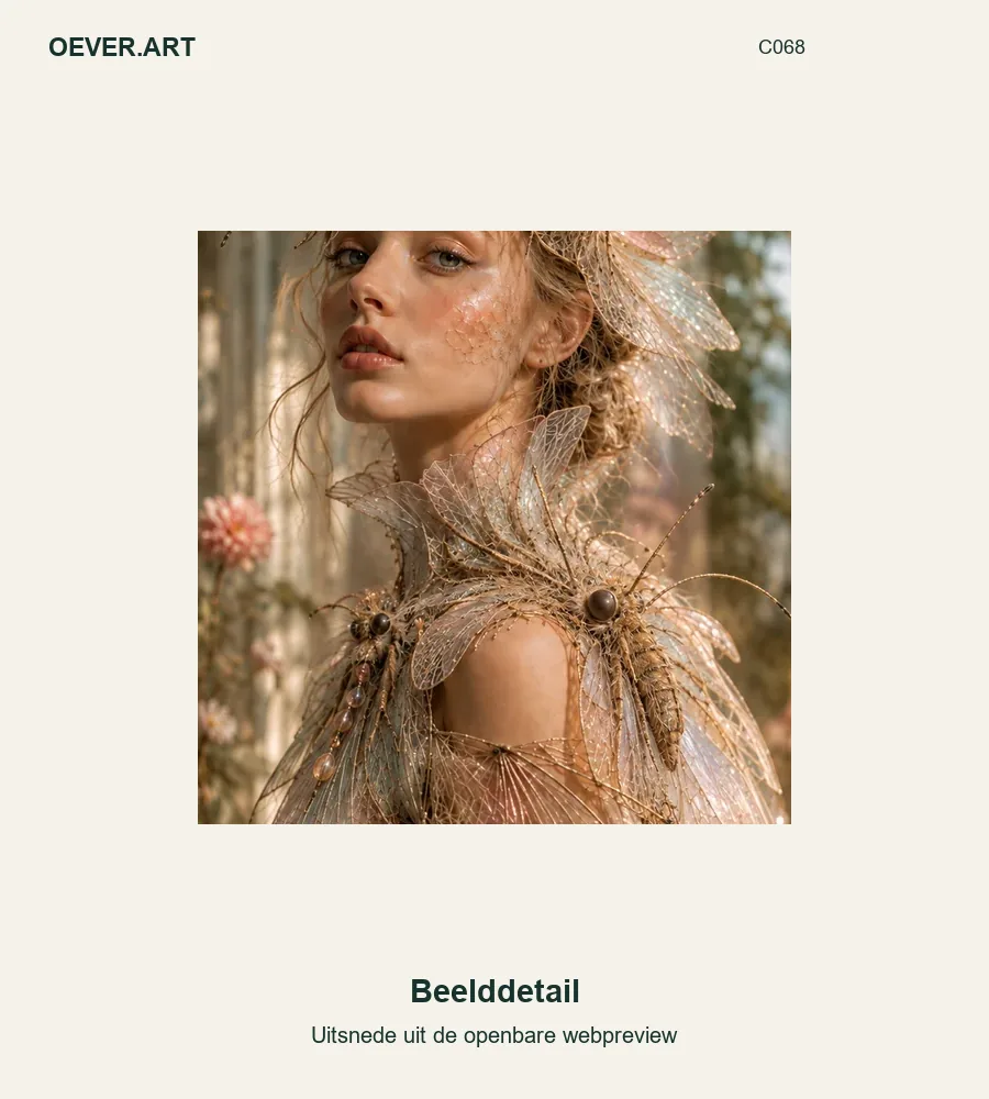 Enchanted Mothwing Garden Portrait — beelddetail uit openbare webpreview